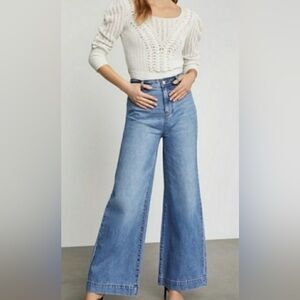 BCBGeneration High Rise WideLeg Trouser Jeans Women’s 29 Stretch
